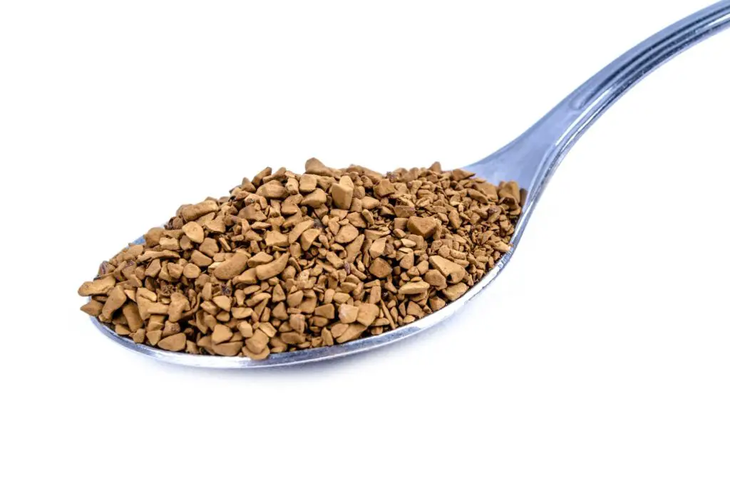 freeze-dried coffee granules